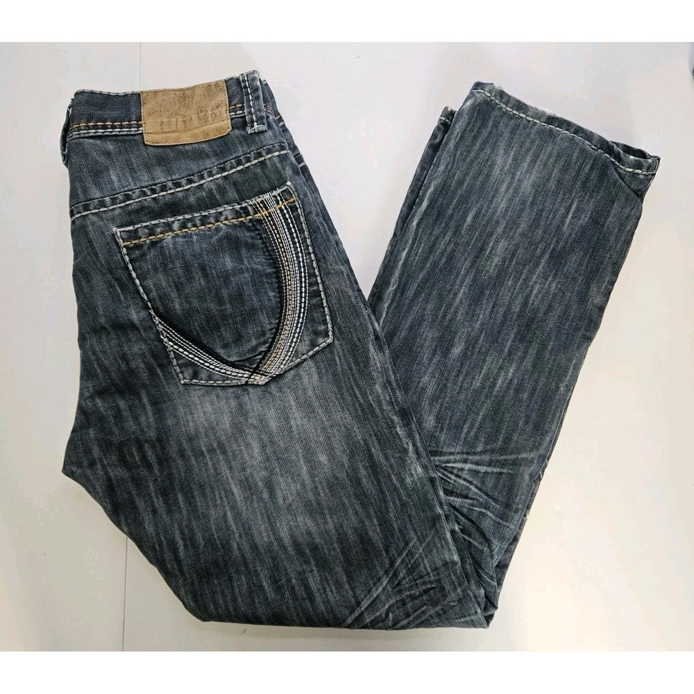 Southpole Men's Vintage Skater Hip Hop Baggy Y2K Jeans 34x30